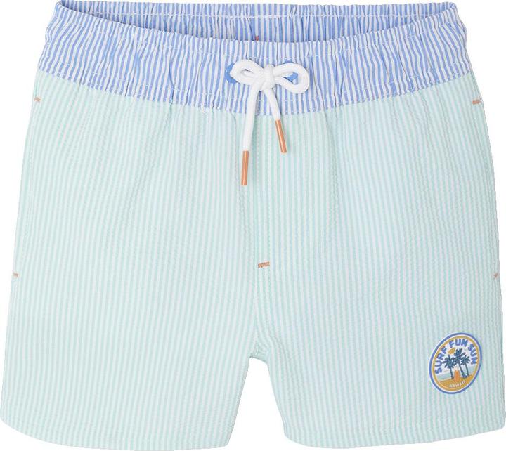 Vertbaudet Gestreifte Jungen Badeshorts