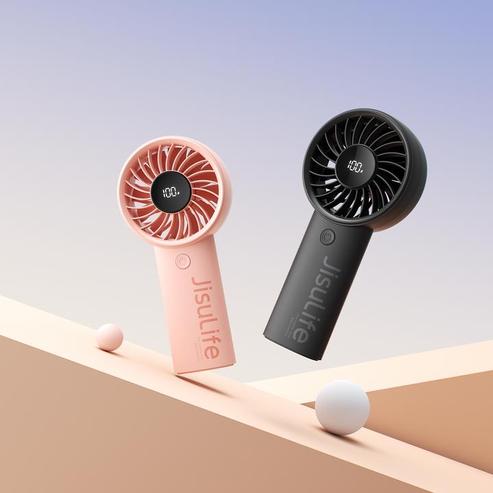 Image du produit Jisulife Ventilateur de poche Life4 (3600mAh) rose