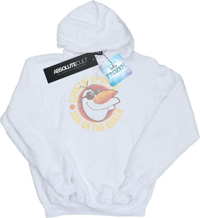 Actual product image Disney Mens Frozen Olaf Sun On The Brain Hoodie (M)