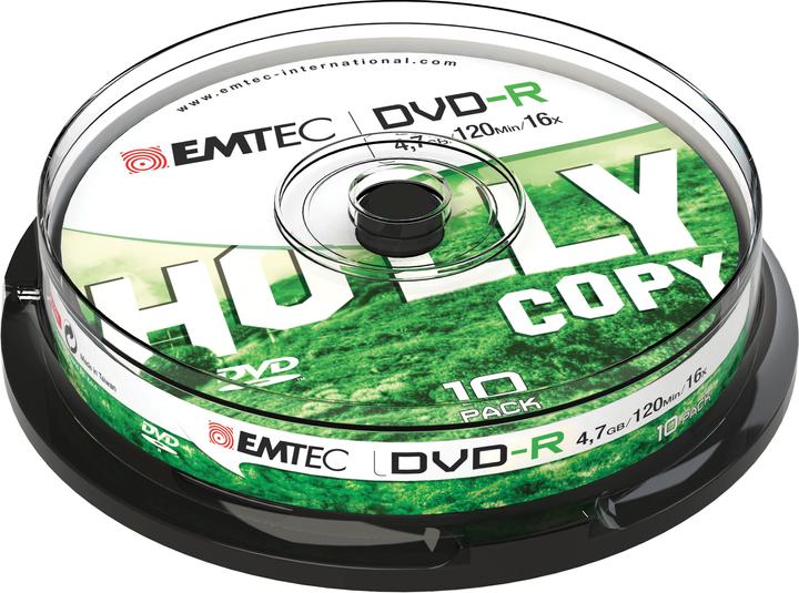 Emtec DVD-R 4,7GB 16x Cake Box (10) (10 x)