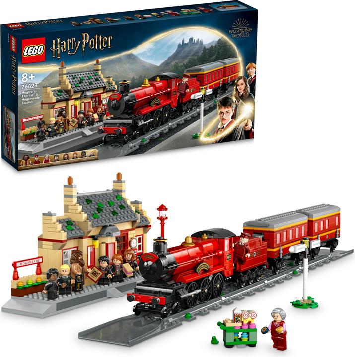 Image du produit LEGO Harry Potter 76423 Le Poudlard Express et la Gare de Pré-au-Lard (76423, LEGO Harry Potter)