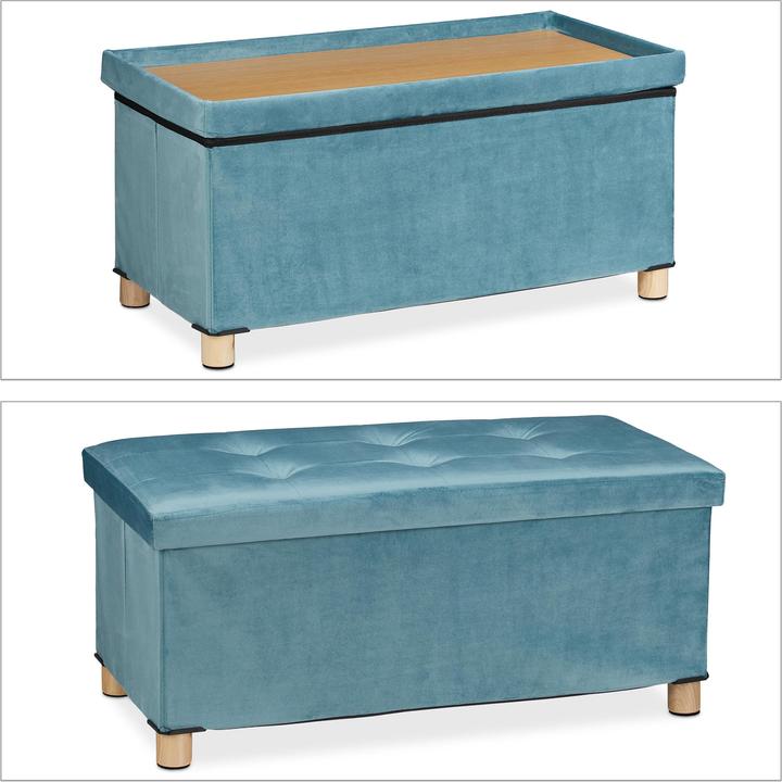 Actual product image Relaxdays Chest with tray (76 cm)