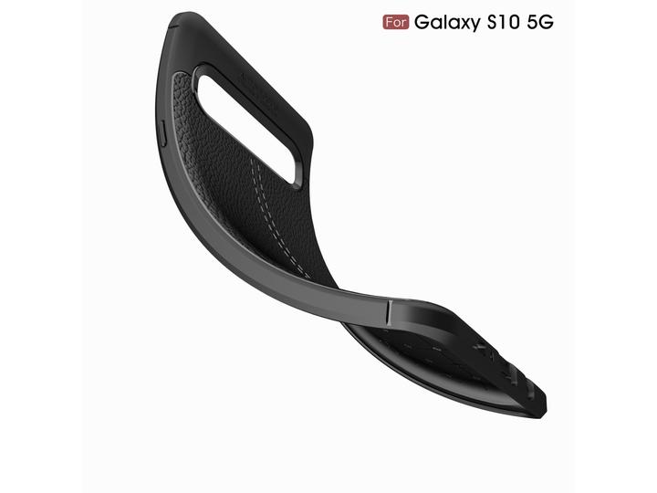 Image du produit Screenguard Samsung Galaxy S10 5G Housse Design en cuir TPU Cover (Samsung Galaxy S10 5G)