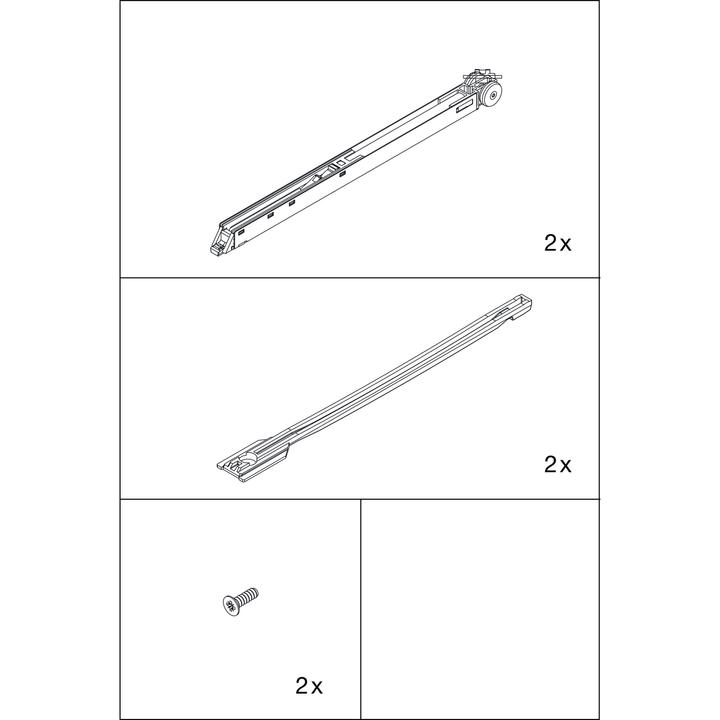 Immagine prodotto HAWA Smorzatore -CLIPO 26/36, Porta 40 GE + Banio