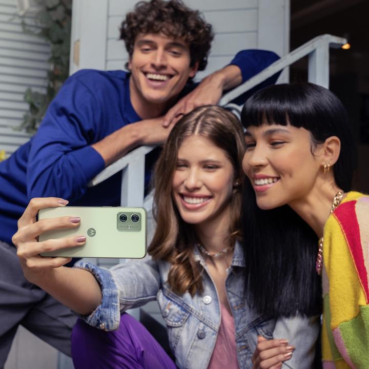 Image du produit Motorola Moto G54 (256 Go, Vert menthe, 6.50", SIM + eSIM, 50 Mpx, 5G)