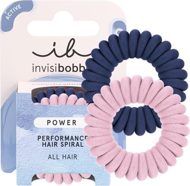 Actual product image Invisibobble Hair ties Power rose and ice 3 pcs