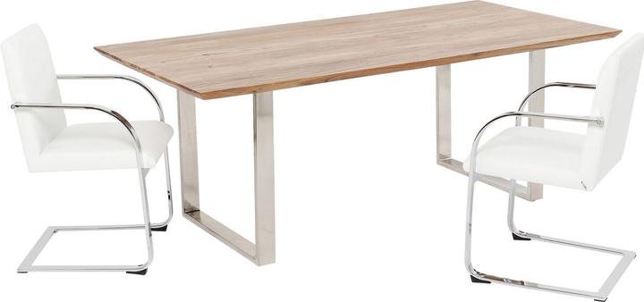 Immagine prodotto Kare Design Tavolo Symphony Chrome 200x100cm