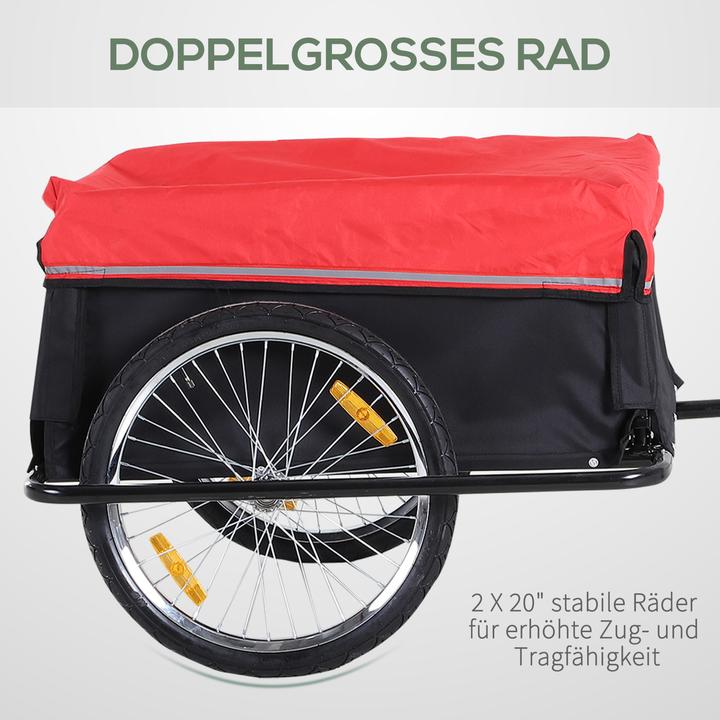 Image du produit Homcom Remorque pour vélo