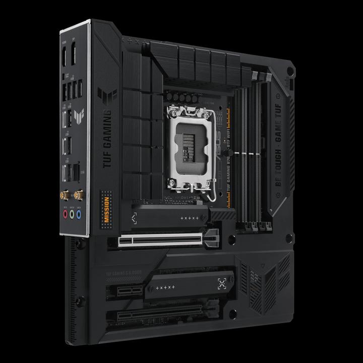 Actual product image ASUS MB TUF GAMING B760M-BTF WIFI Intel,1700,DDR5,mATX (LGA 1700, Intel B760, mATX)