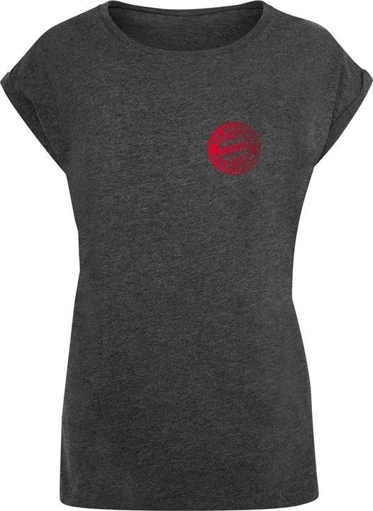 Actual product image FC Bayern München Ladies Mia San Mia V GR Extended Shoulder Tee - 115543 (4XL)