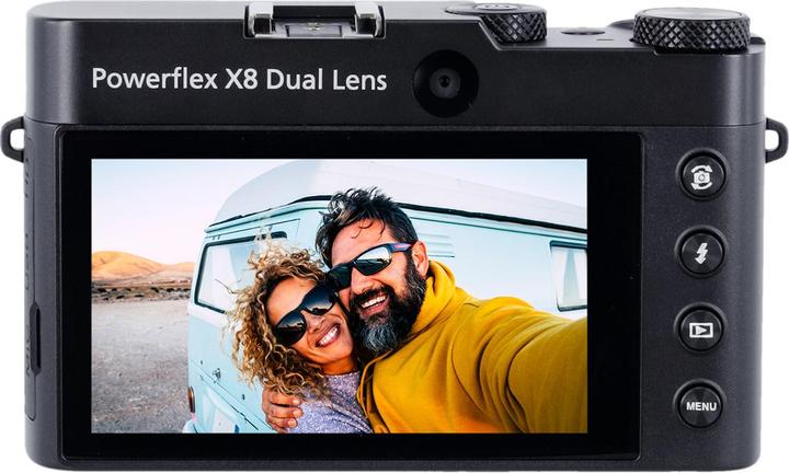 Immagine prodotto Rollei Powerflex X8 Dual Lens | 64 MP Digitalkamera mit 5K (64 Mpx)