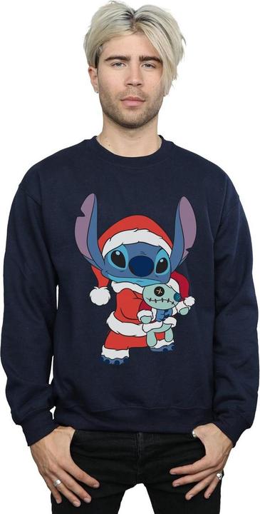 Immagine prodotto Disney Lilo And Stitch Stitch Christmas Felpa Uomo (L)