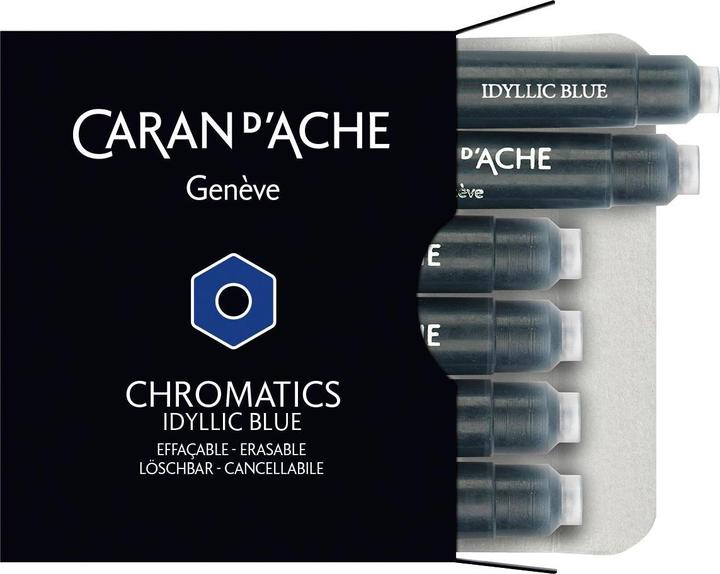 Produktbild Caran d'Ache Chromatics Tintenpatronen (Füllertinte, Blau)