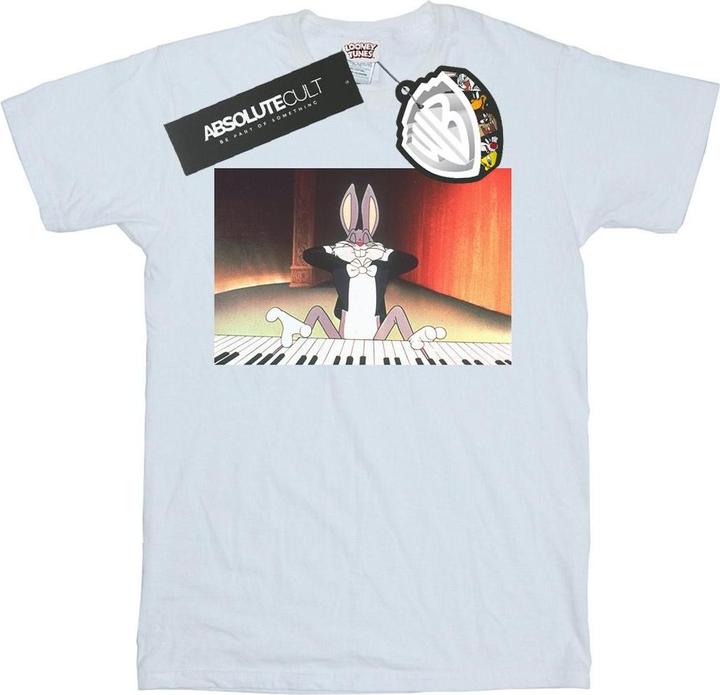 Image du produit Looney Tunes - T-shirt BUGS BUNNY PLAYING PIANO - Homme (XL)