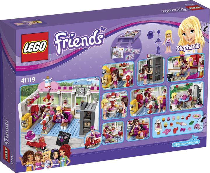 Actual product image LEGO Heartlake Cupcake Café (41119, LEGO Friends)