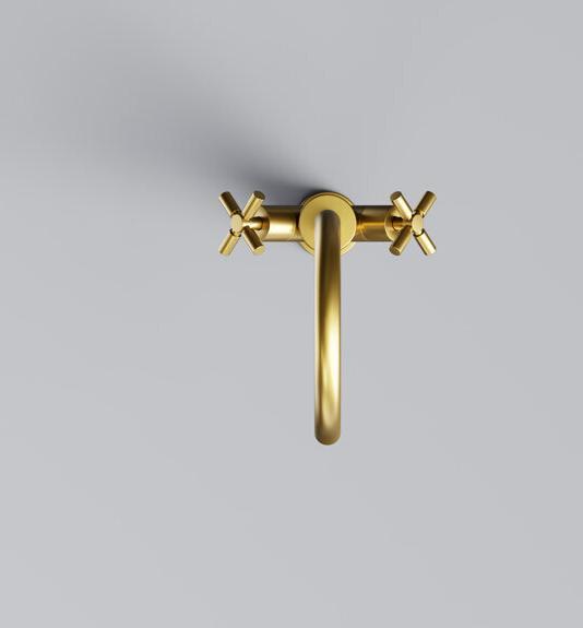 Actual product image Steinberg 250 series basin mixer, high, swivel, two-handle, with drain set, projection 155mm, 250155