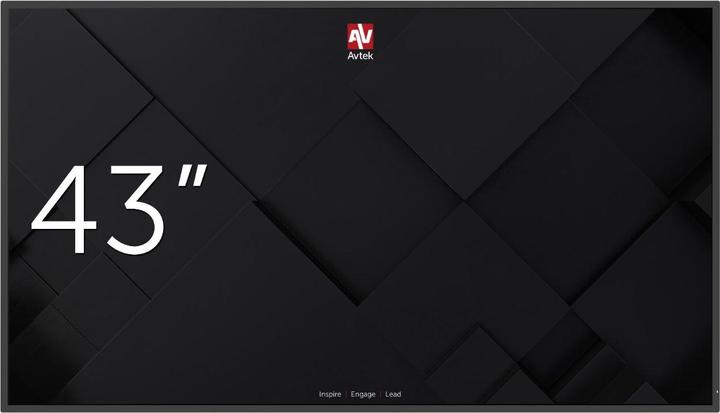 Image du produit Avtek Moniteur informacyjny DS 43'- 18/7 2x10W Android 11.0 (3840 x 2160 pixels, 43")