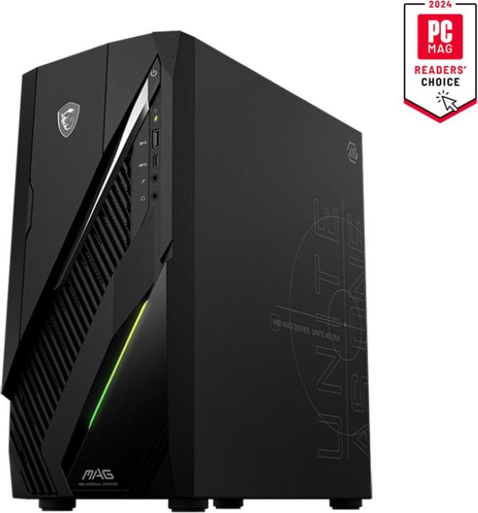 Actual product image MSI MAG Infinite E1 (Intel Core i7-14700F, 32 GB, 1000 GB, GeForce RTX 4060 Ti)