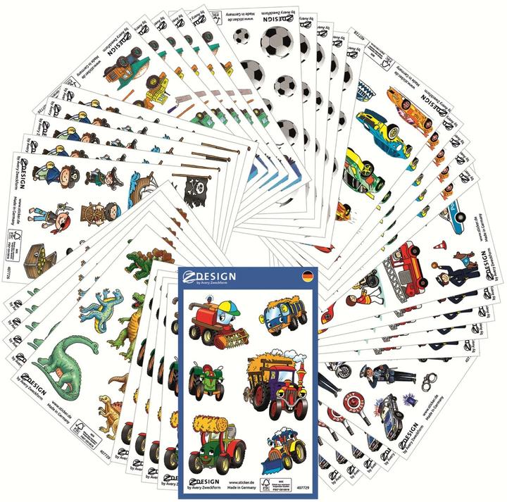 Avery Sortiment Sticker
