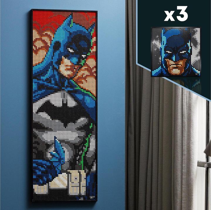 Actual product image LEGO Jim Lee Batman Collection (31205, LEGO Art)