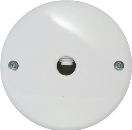 Actual product image Csdk SL Udløbsroset 5 polet T-model Ø80 mm hvid, 400V 16A