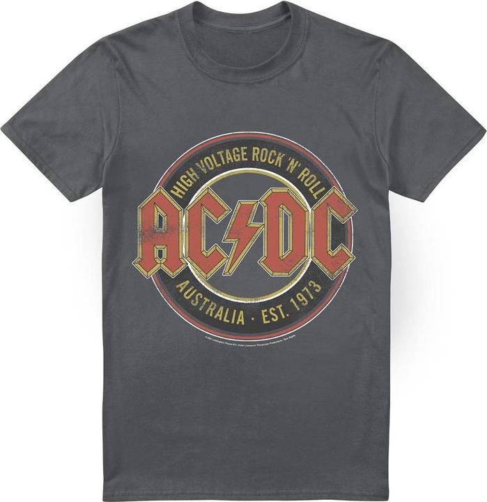 Actual product image AC/DC Mens Est. '73 T-Shirt (4XL)