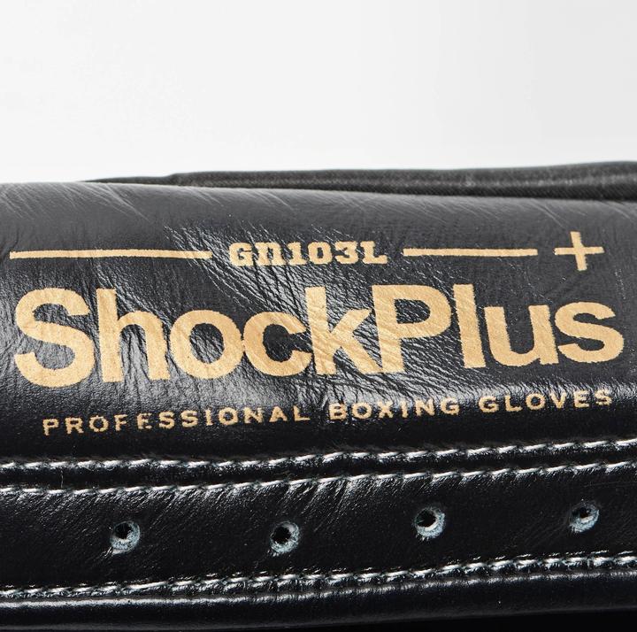 Immagine prodotto Leone Guantoni da boxe Shock Plus GN102L Nero (8 OZ, 6)