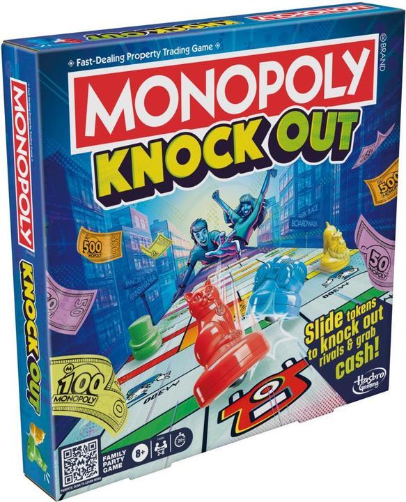 Produktbild Hasbro Monopoly - Knockout (Englisch)
