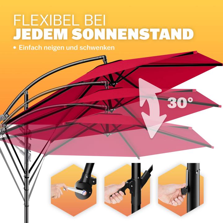 Produktbild Kingsleeve Ampelschirm 3,3m (3.30 m)