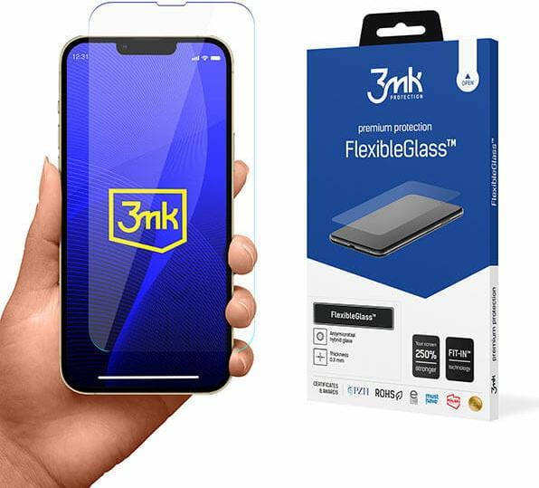 Produktbild 3MK FlexibleGlass Bildschirmschutz, Display Folie (1 Stück, Apple iPhone 13 Pro Max)