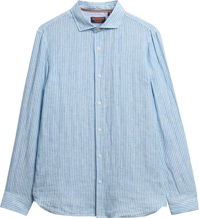 Produktbild Superdry VACATION L/S LINEN SHIRT Heren Overhemd (S)