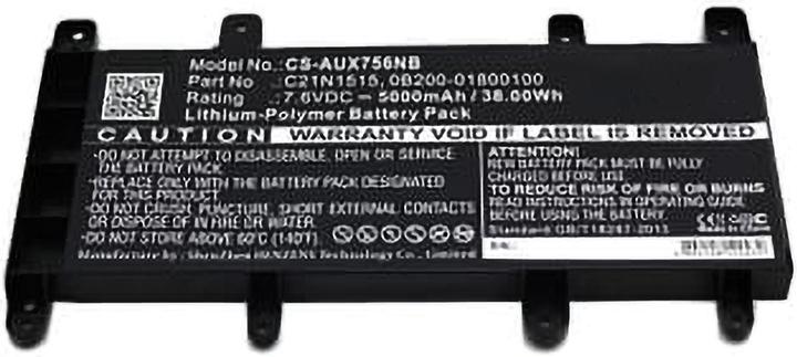Actual product image AGI Battery compatible with Asus F756UB-TY129T (5000 mAh)
