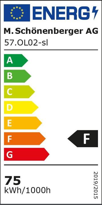 Energie-Label Schönenberger Free (4100 lm)