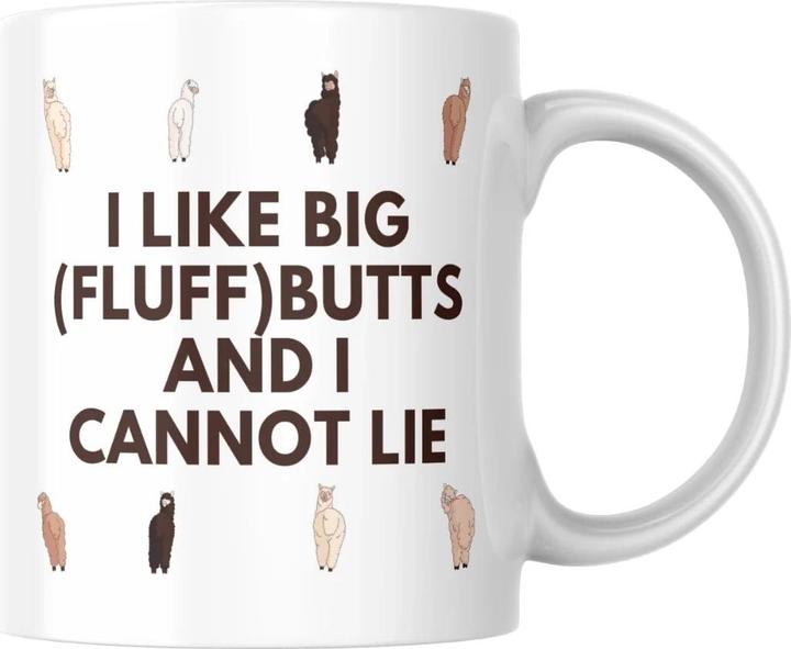 Actual product image Inkari I Like Big (Fluff) Butts - Mug (325 ml)
