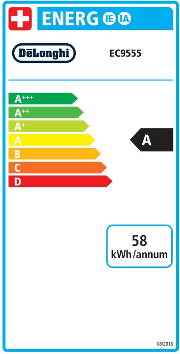 Label énergétique De'Longhi La Specialista Opera