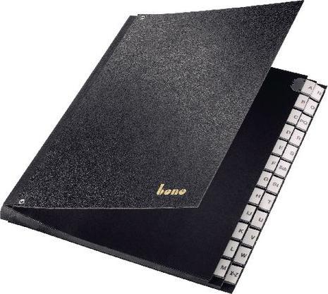 Actual product image Bene Desk folder A-Z black