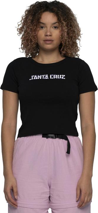 Santa Cruz Gingham Arch Strip T-Shirt