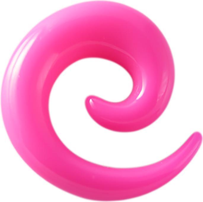 Image du produit Star Piercing Spirale extensible rose (sans laiton, Acrylique)