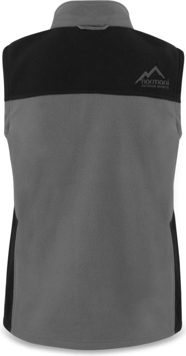 Actual product image Normani Ladies' fleece waistcoat "Barrie" grey (XS)