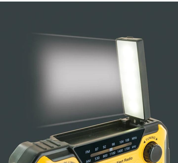 Produktbild Schwaiger Solar-Kurbelradio mit LED Leuchte (FM, AM)