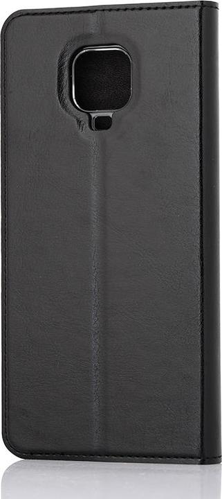 Produktbild Wave BookCase -suojakotelo, Xiaomi Redmi Note 9 Pro, musta (Xiaomi Redmi Note 9 Pro)