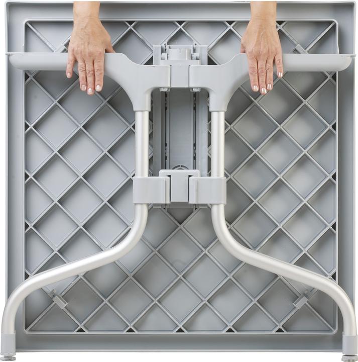 Produktbild CLP Tisch Forza 80 cm, schwarz (80 cm)