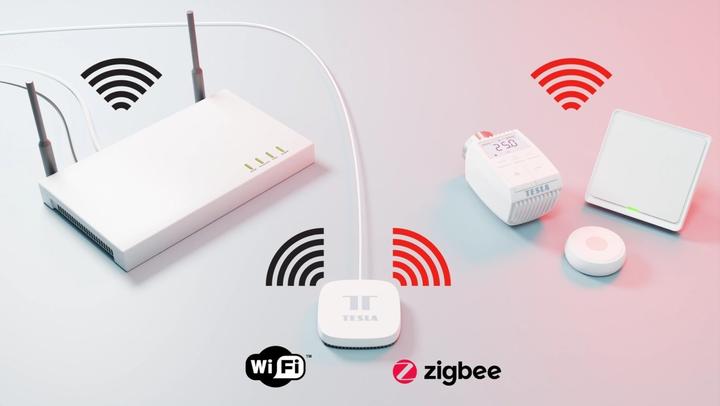 Actual product image Tesla Smart ZigBee Hub
