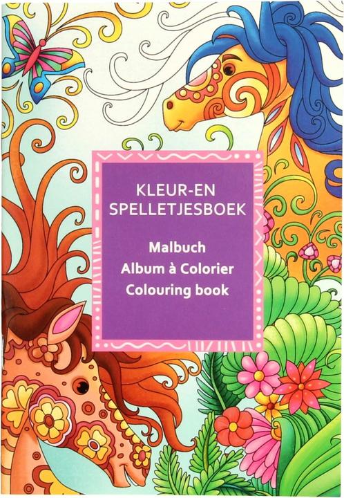 Produktbild Wins Holland Mal- und Spieleheft, Set 24-tlg.