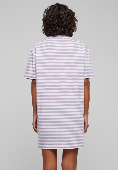 Actual product image Urban Classics Ladies Oversized Striped Tee Dress - 142655 (4XL)