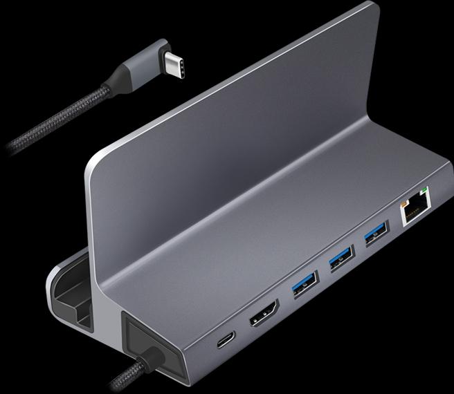 Produktbild LogiLink UA0408 (USB-C, 6 Ports)