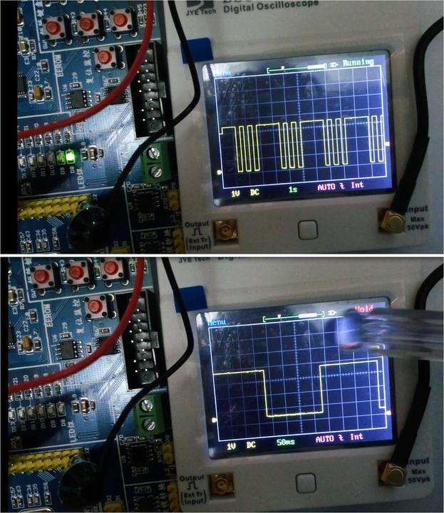 Actual product image JYE Tech JYE DSO Coral 112A oscilloscope with touch screen (Oscilloscope)
