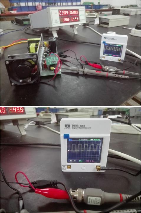 Actual product image JYE Tech JYE DSO Coral 112A oscilloscope with touch screen (Oscilloscope)