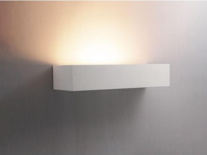 Actual product image Century Jessy wall light AP275 made of plaster, 275x95x55mm (E14)