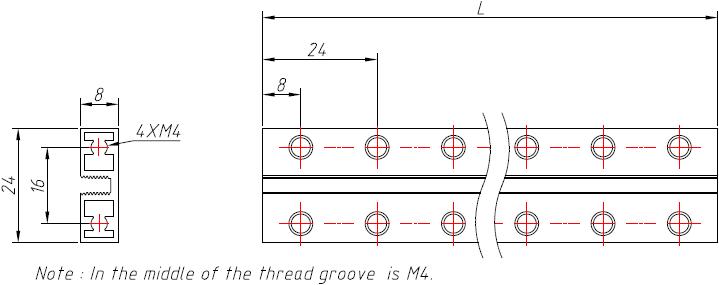 Image du produit Makeblock Beam0824-192 (éléments structurels)